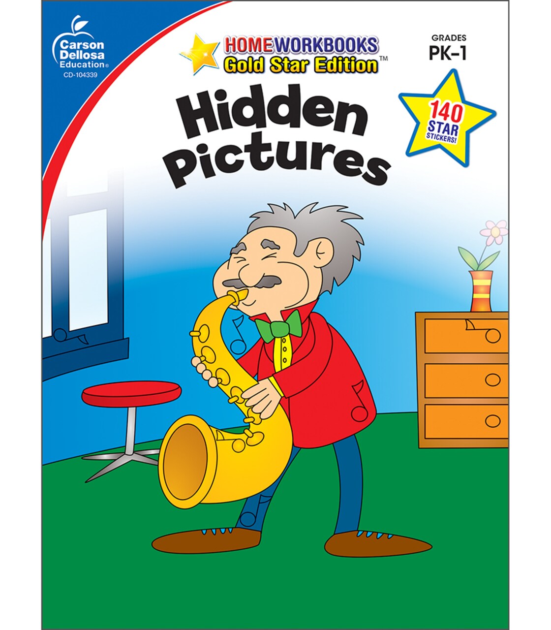 Carson Dellosa Hidden Pictures, Grades PK - 1 Activity Book